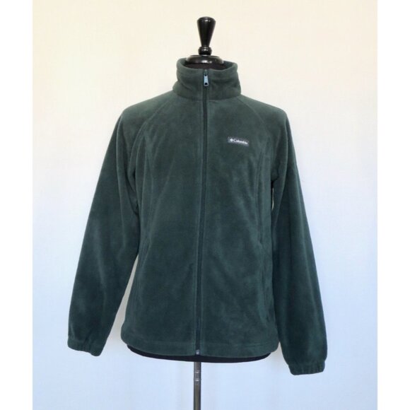 Columbia Steens Mountain Full Zip Fleece Jacket Green SZ XL - Picture 5 of 10